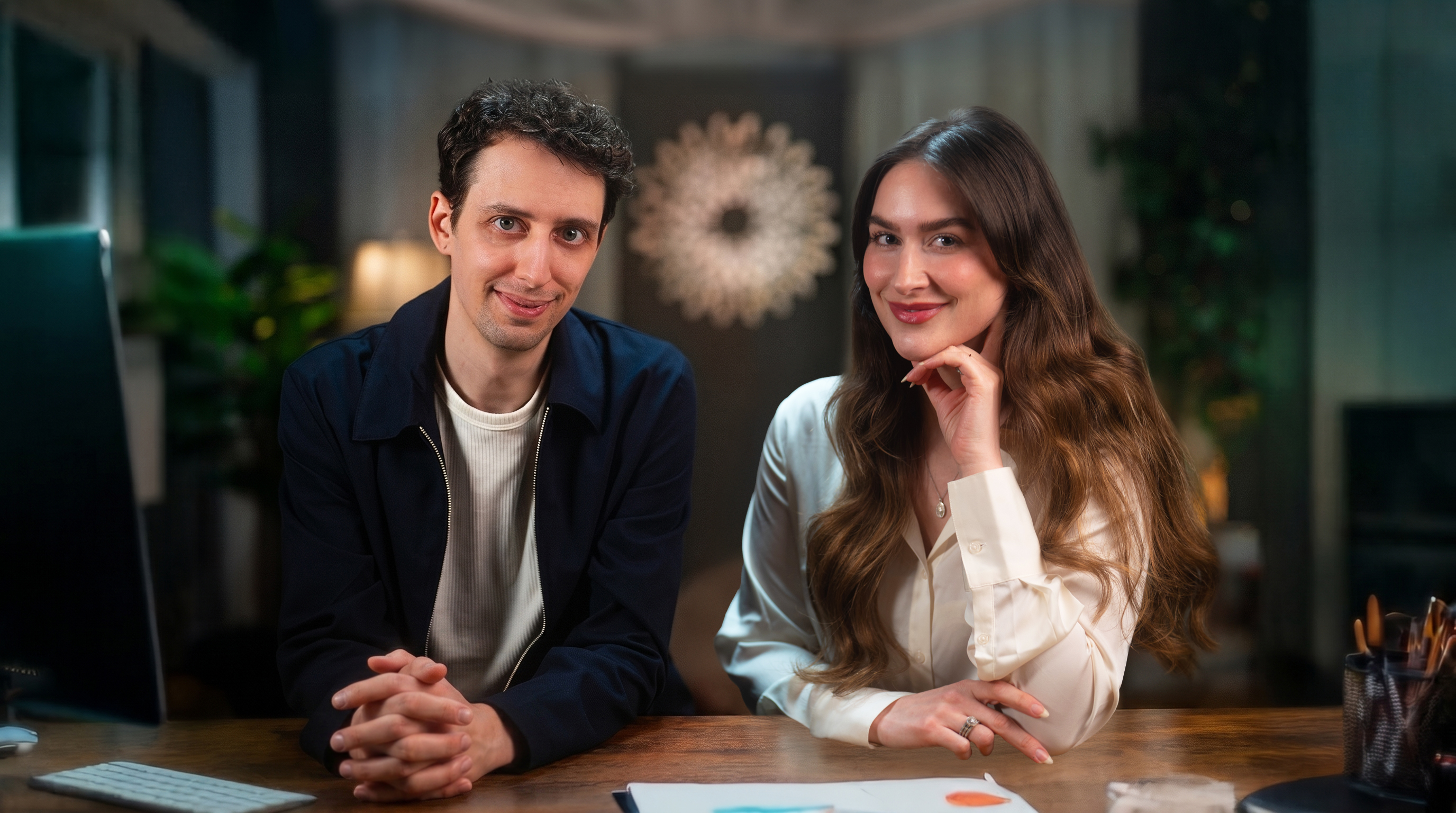 Jonas and Megan Friedman, founders of Vantway